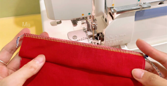 7 consejos con máquinas overlock para amantes de la costura