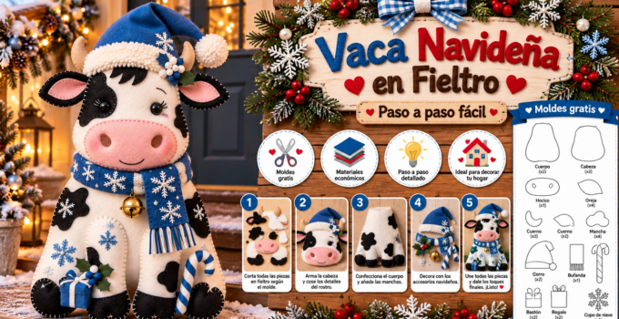 Cómo hacer una vaquita navideña de fieltro azul y blanco paso a paso 147cc18f-7300-4530-9cb8-311d6cf18215