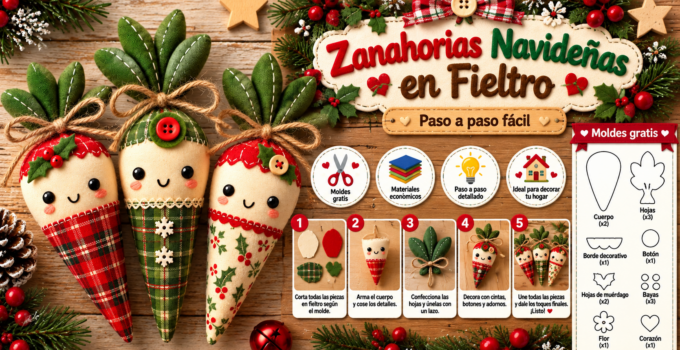 Cómo hacer zanahorias navideñas de tela paso a paso 54dc6a15-b39e-44ea-af8a-fa289bd1fbb3