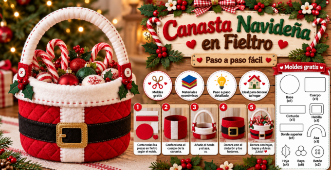Cómo hacer una canasta navideña de tela estilo Santa Claus 82f62e6f-5fc2-4b5a-8c3e-7d8a113fccd6