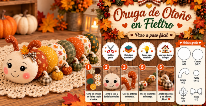 Oruguita otoñal de tela paso a paso con moldes para imprimir f0294a67-3fdd-4f3e-b790-3c9b4383888c